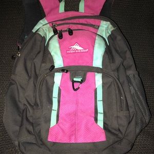 High Sierra back pack